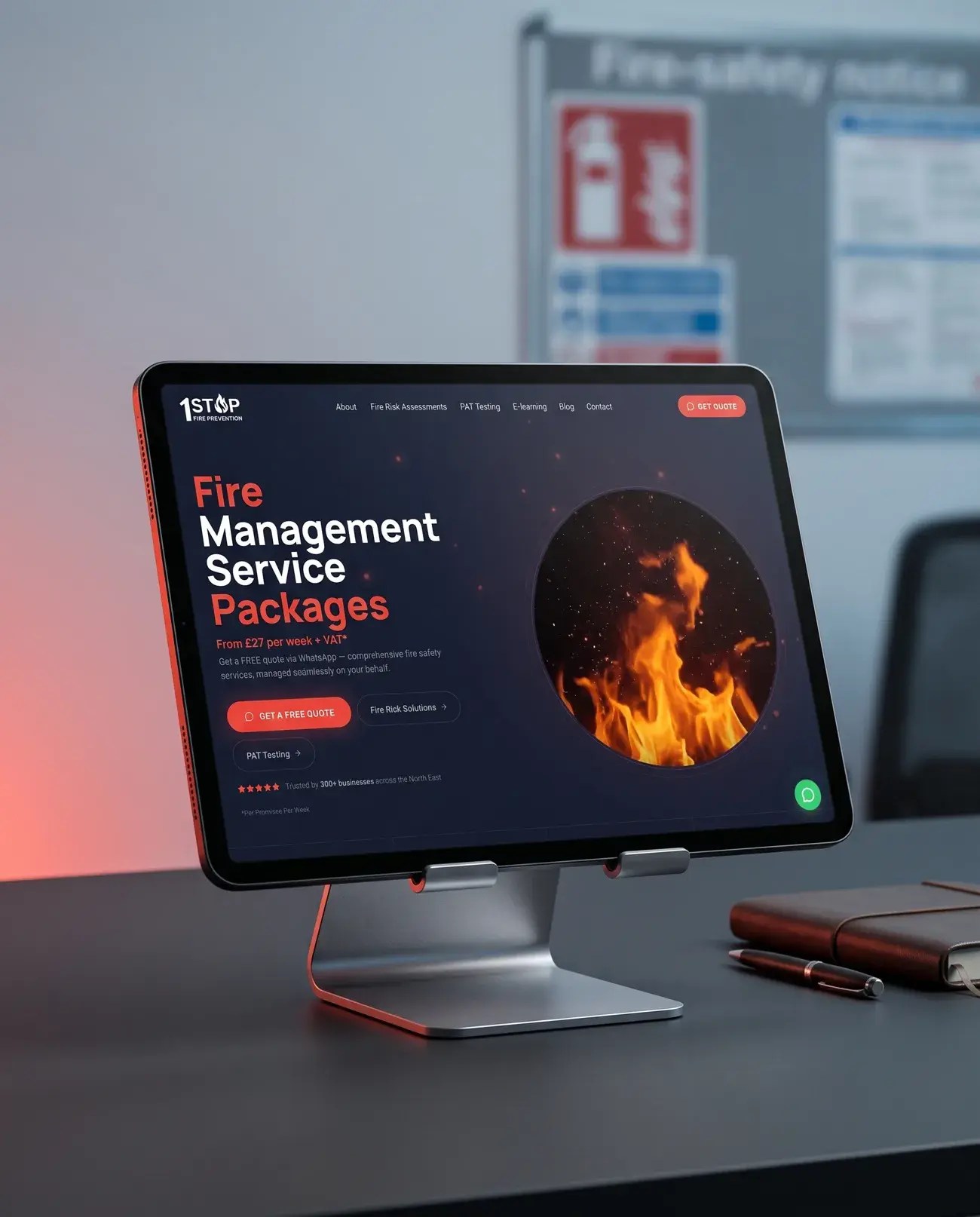 1 Stop Fire Prevention website