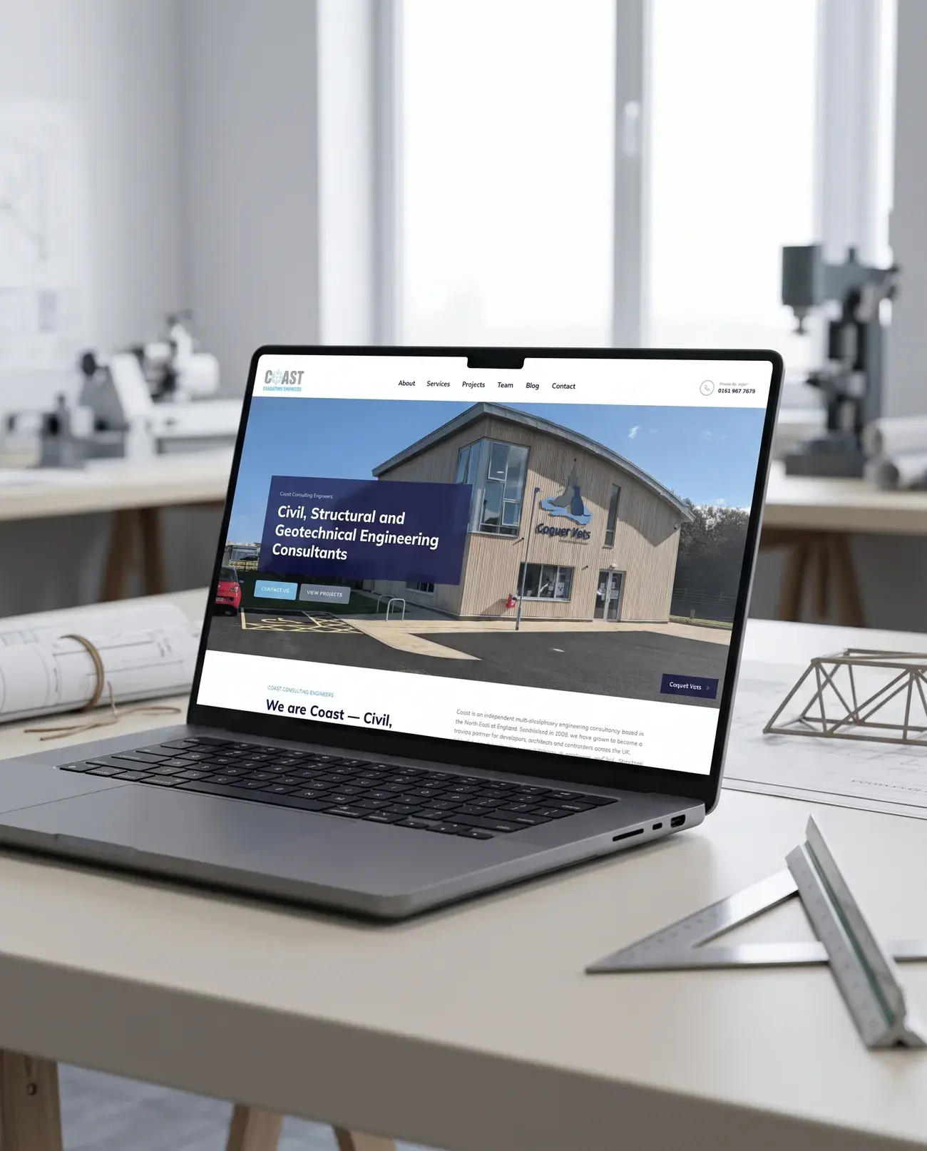 Coast Consulting Engineers website